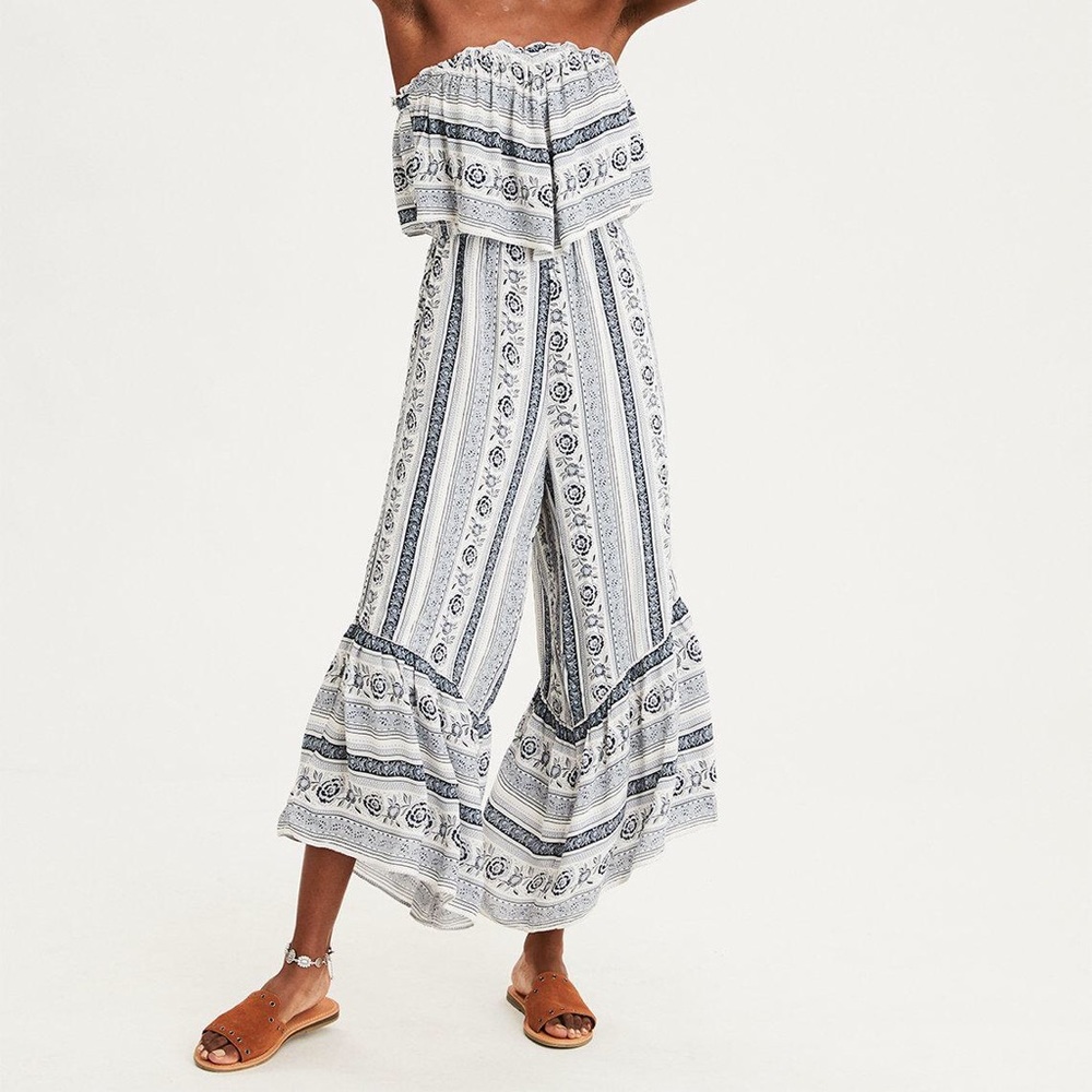 American Eagle strapless jumpsuit
